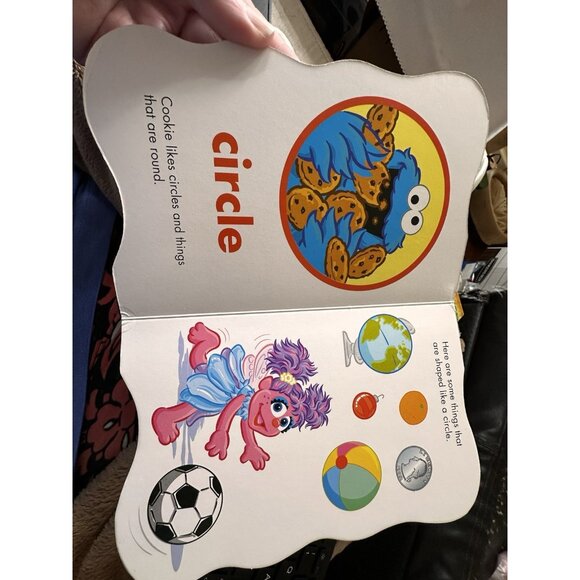 Abby's First Book of Rhymes Shapes Board Books Sesame Street Out Of Print 2014 - Picture 12 of 16